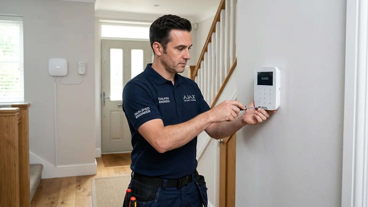 Ajax MotionCam motion detector with built-in camera providing photo on demand and 9-second intruder verification