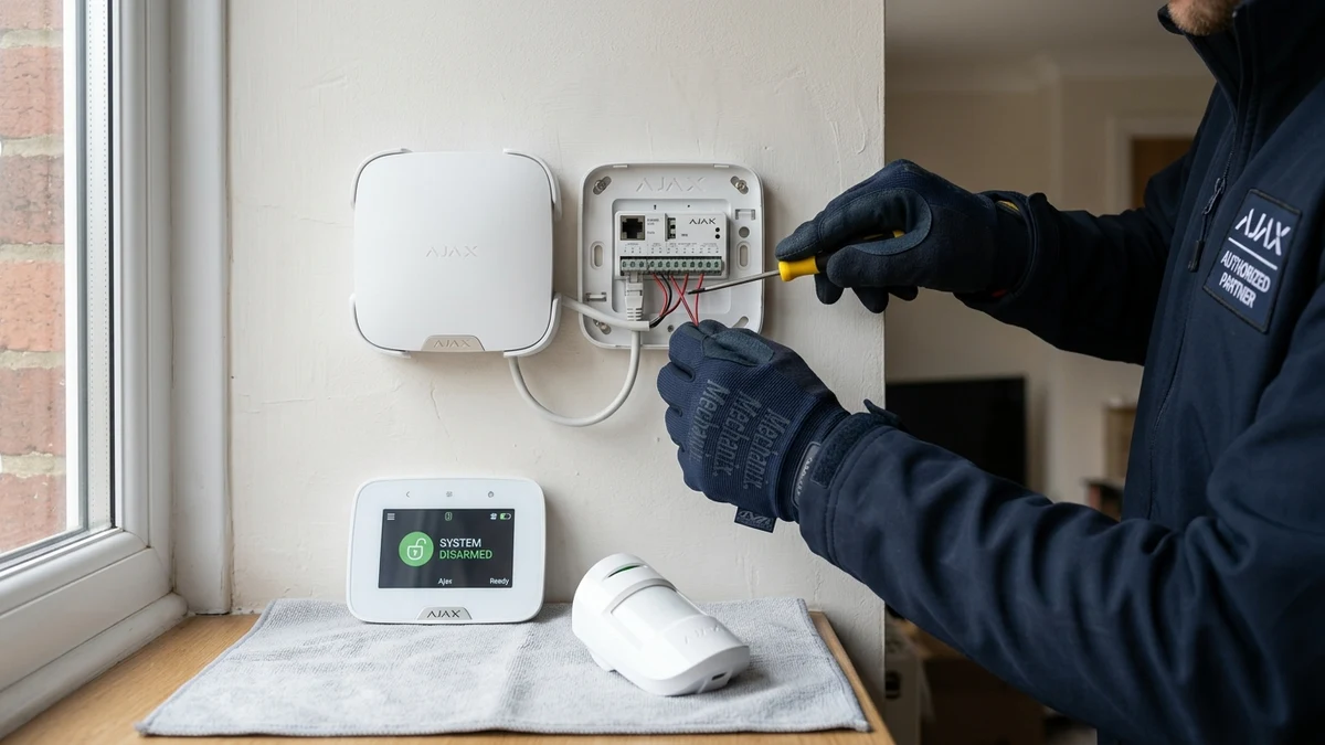 Ajax MotionCam motion detector with built-in camera providing photo on demand and 9-second intruder verification in Eccleshill & Undercliffe