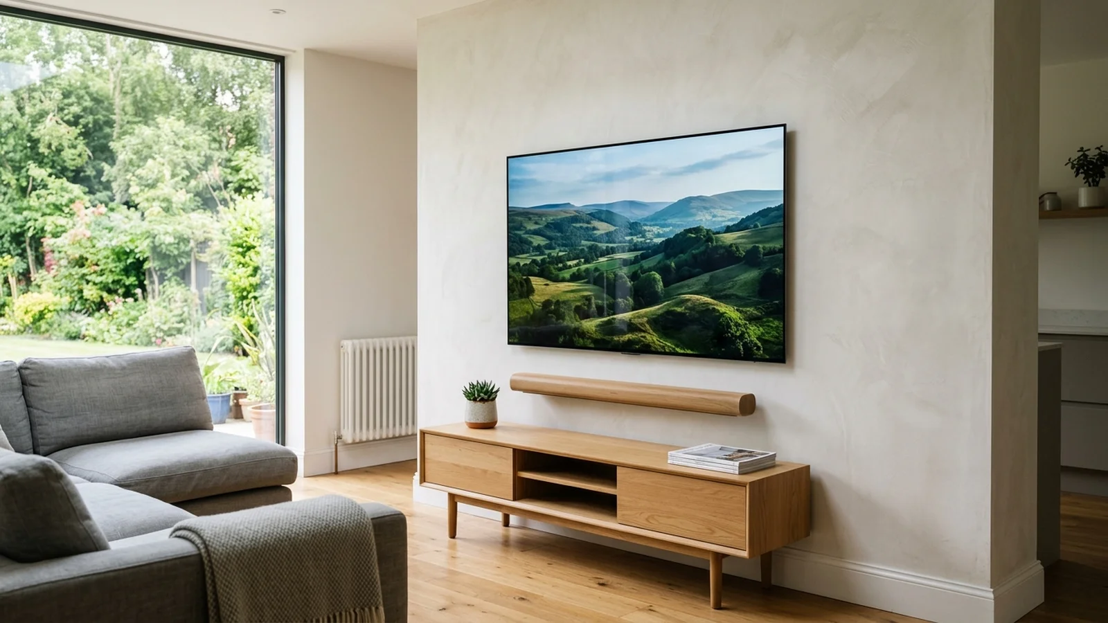 Professional TV Wall Mounting in Crewe with In-Wall Cable Concealment