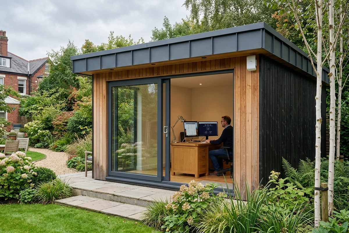 Starlink into office in garden Didsbury wireless bridge link in West Didsbury
