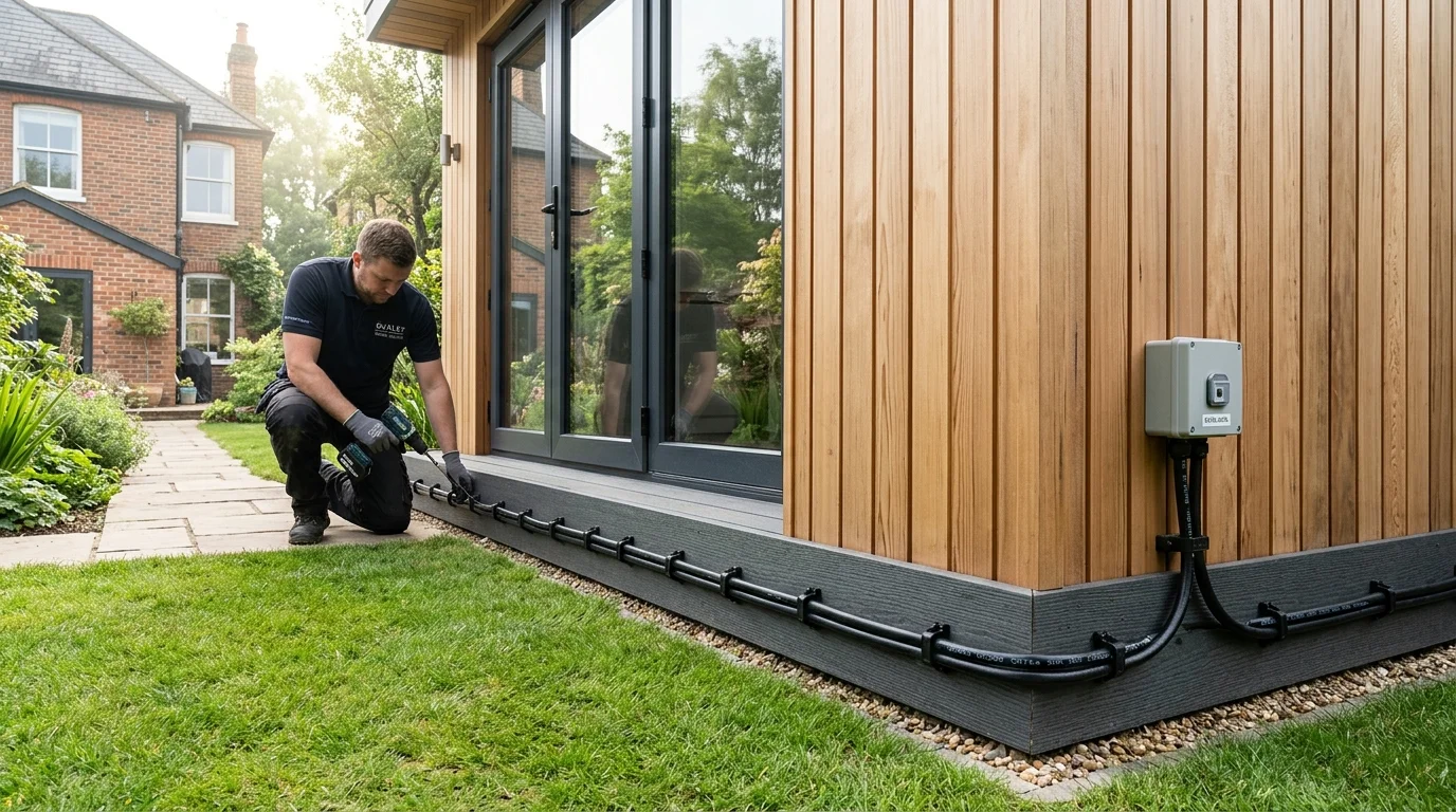 How to Get High-Speed Internet in a Garden Office: Cat6a vs Wireless Bridge
