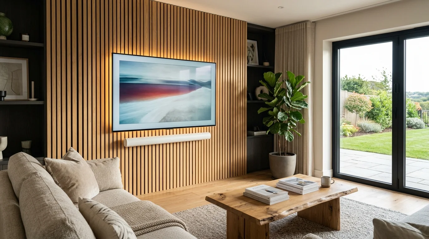 Professional TV Wall Mounting in Doncaster with In-Wall Cable Concealment