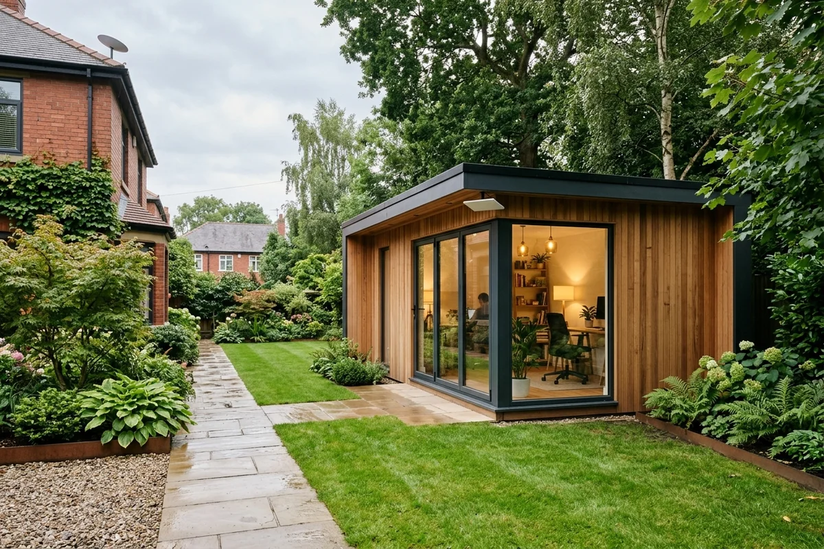 Starlink into office in garden Eccles wireless bridge link in Monton