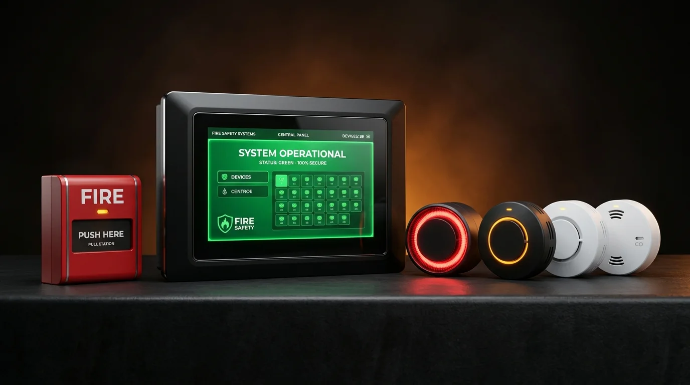 Certified BS 5839 Wireless Fire & Smoke Detection System