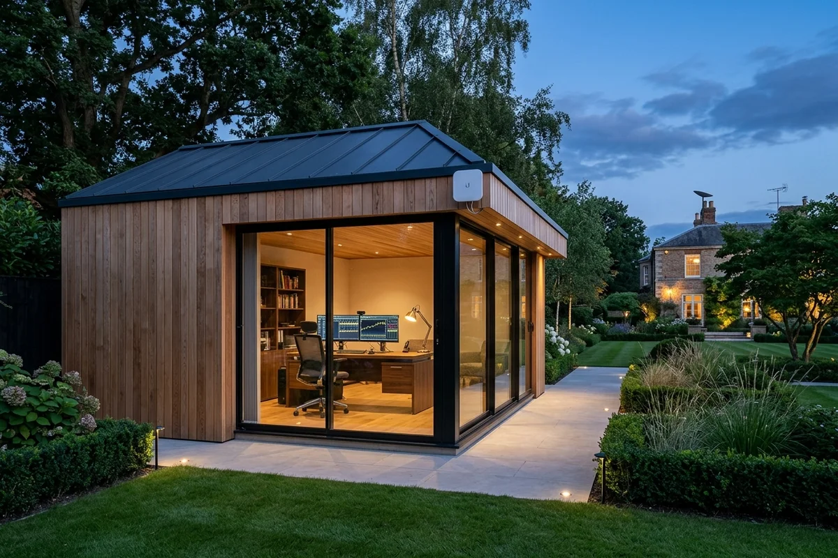 Starlink into office in garden Heworth wireless bridge link in Ranmoor