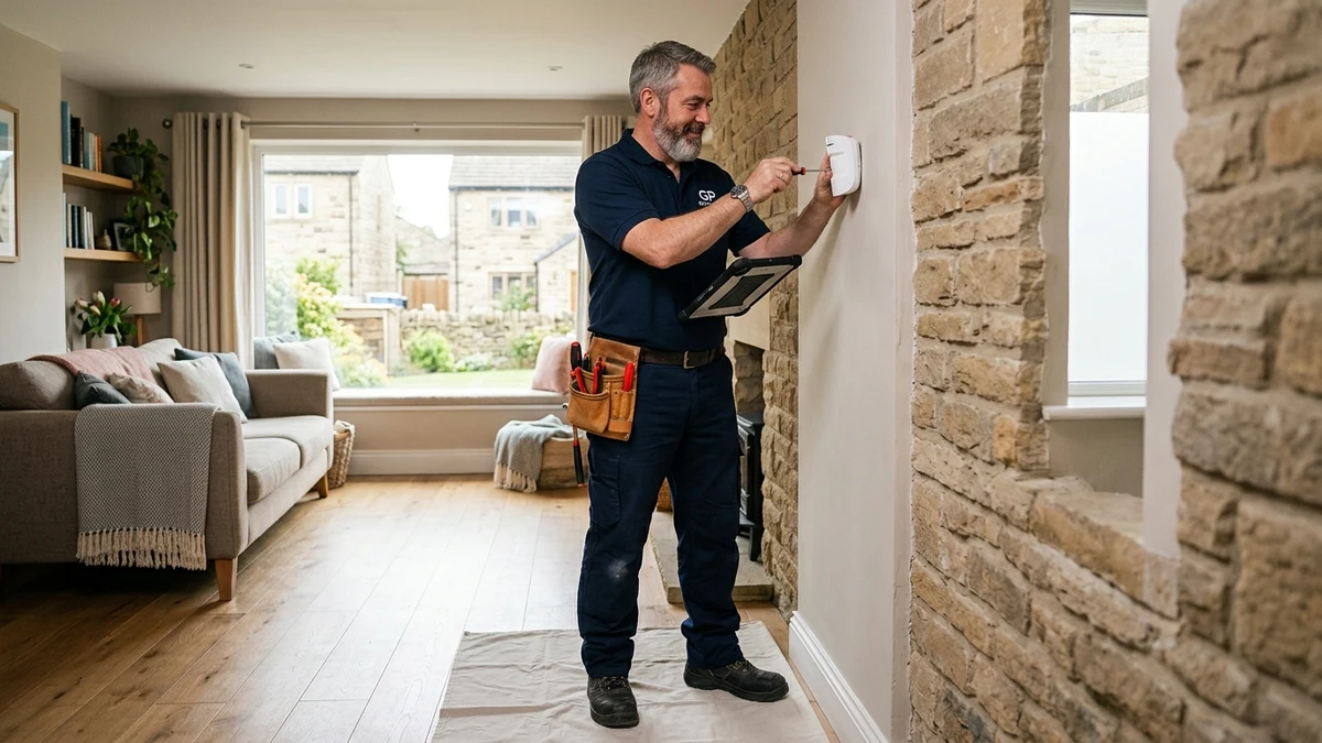 Ajax MotionCam motion detector with built-in camera providing photo on demand and 9-second intruder verification in Huddersfield