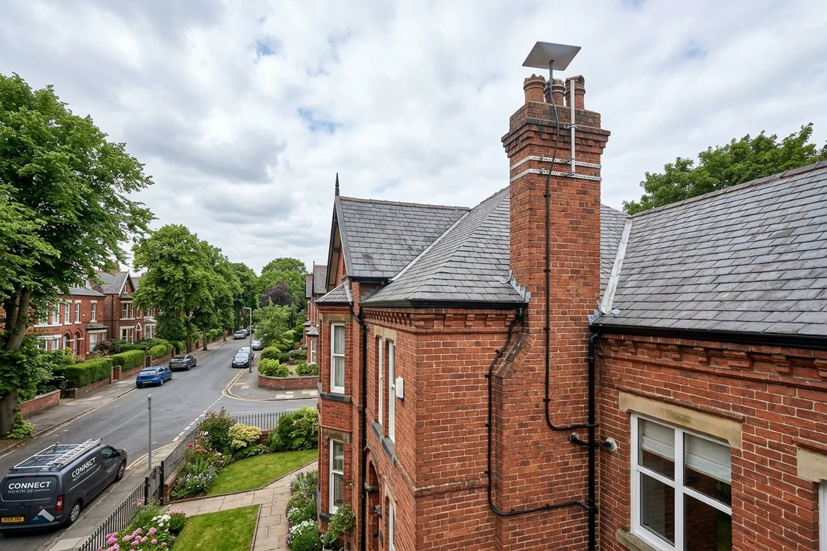 Starlink installation Linthorpe certified local dish fitting on Victorian residence