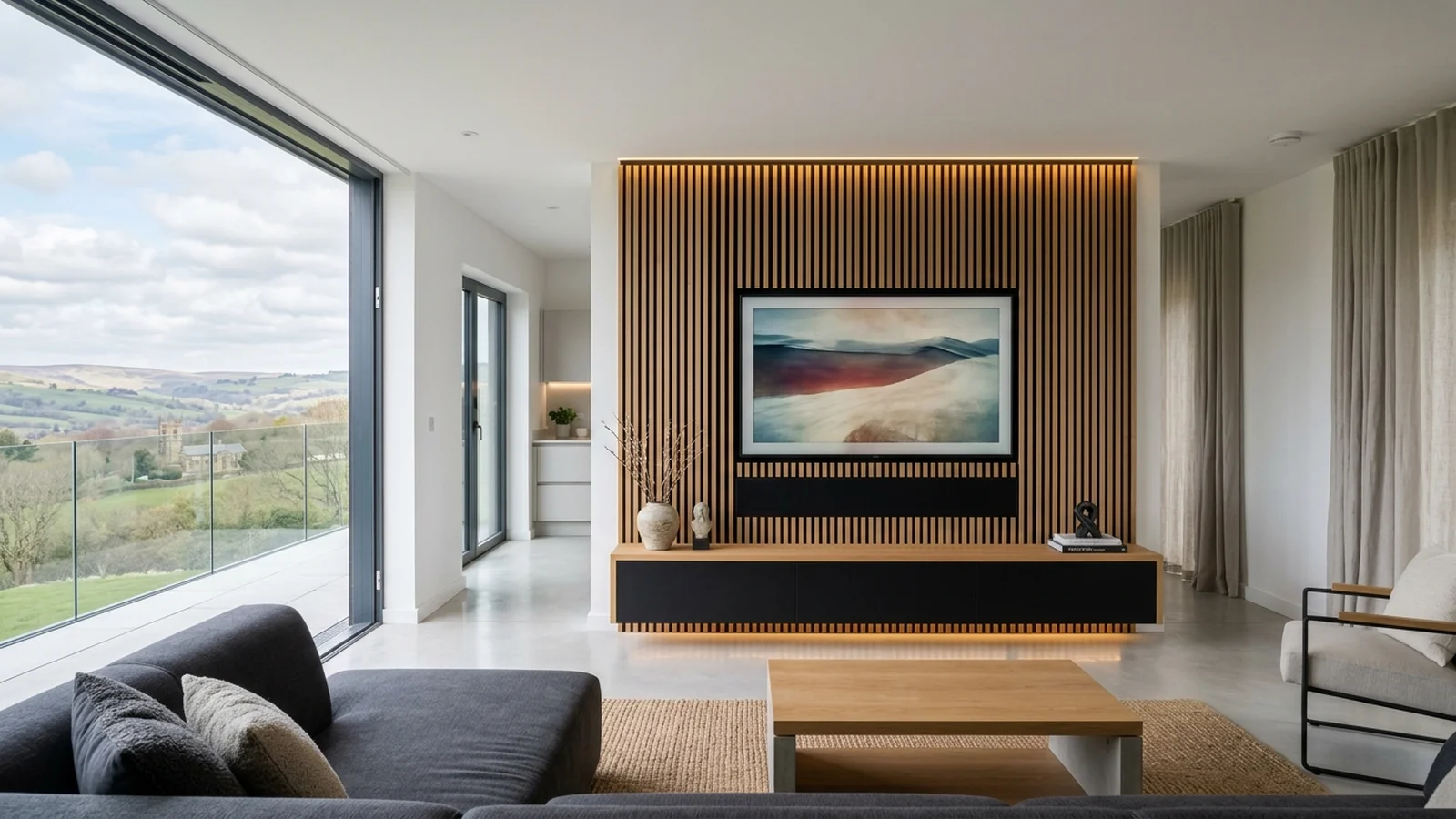 Luxury Media Wall Mellor