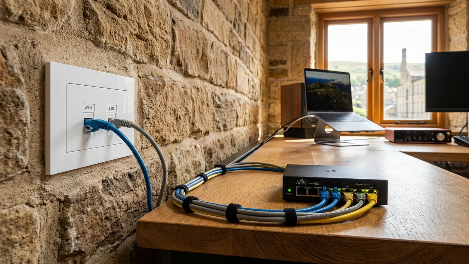 Professional Cat6 & Data Cabling installation in Meltham HD9