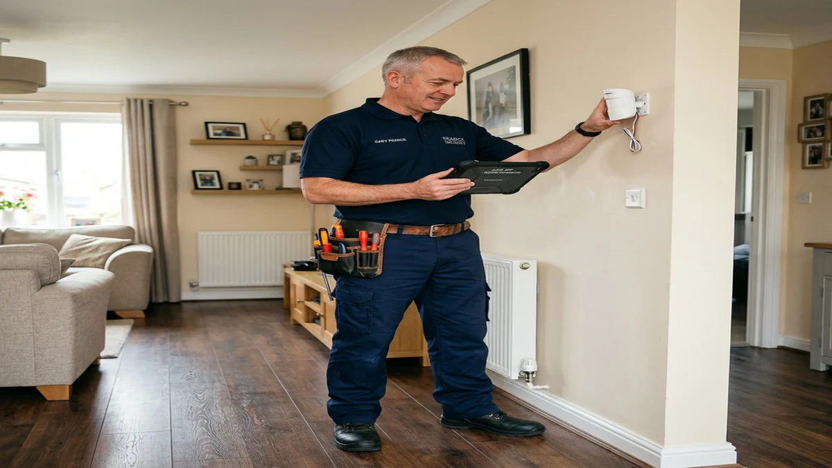 Ajax MotionCam motion detector with built-in camera providing photo on demand and 9-second intruder verification in Middlesbrough