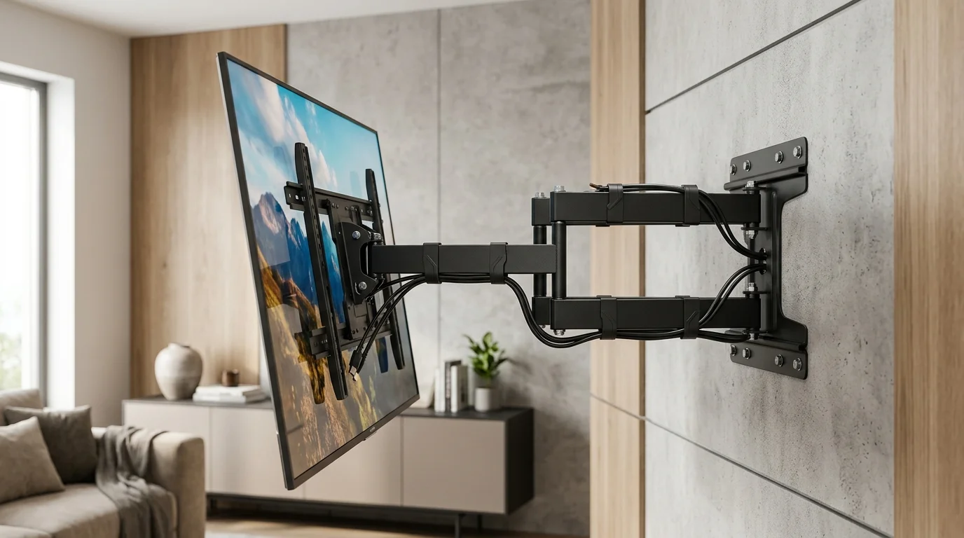 Heavy-Duty Full Motion Articulating Cantilever TV Wall Bracket in Sedgefield & Stillington