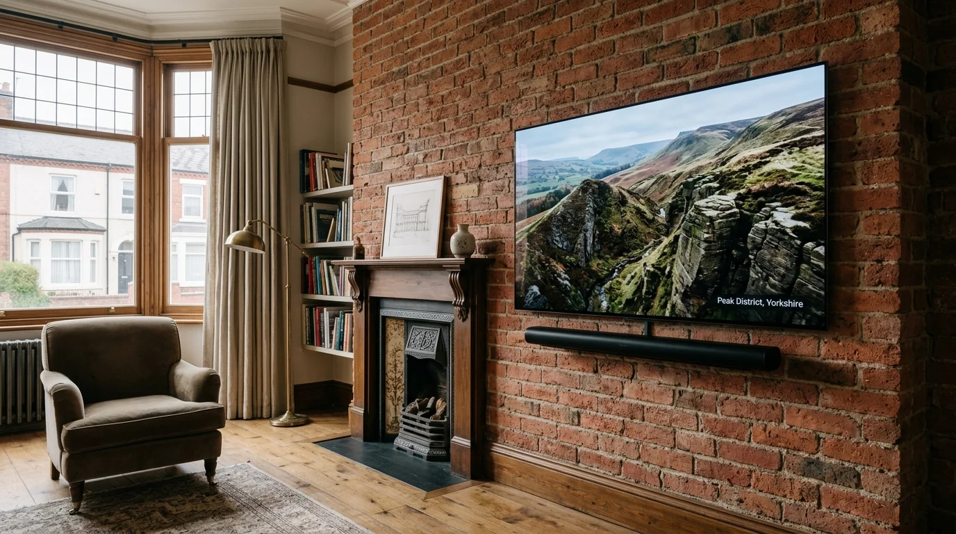 Professional TV Wall Mounting in Sedgefield & Stillington with In-Wall Cable Concealment