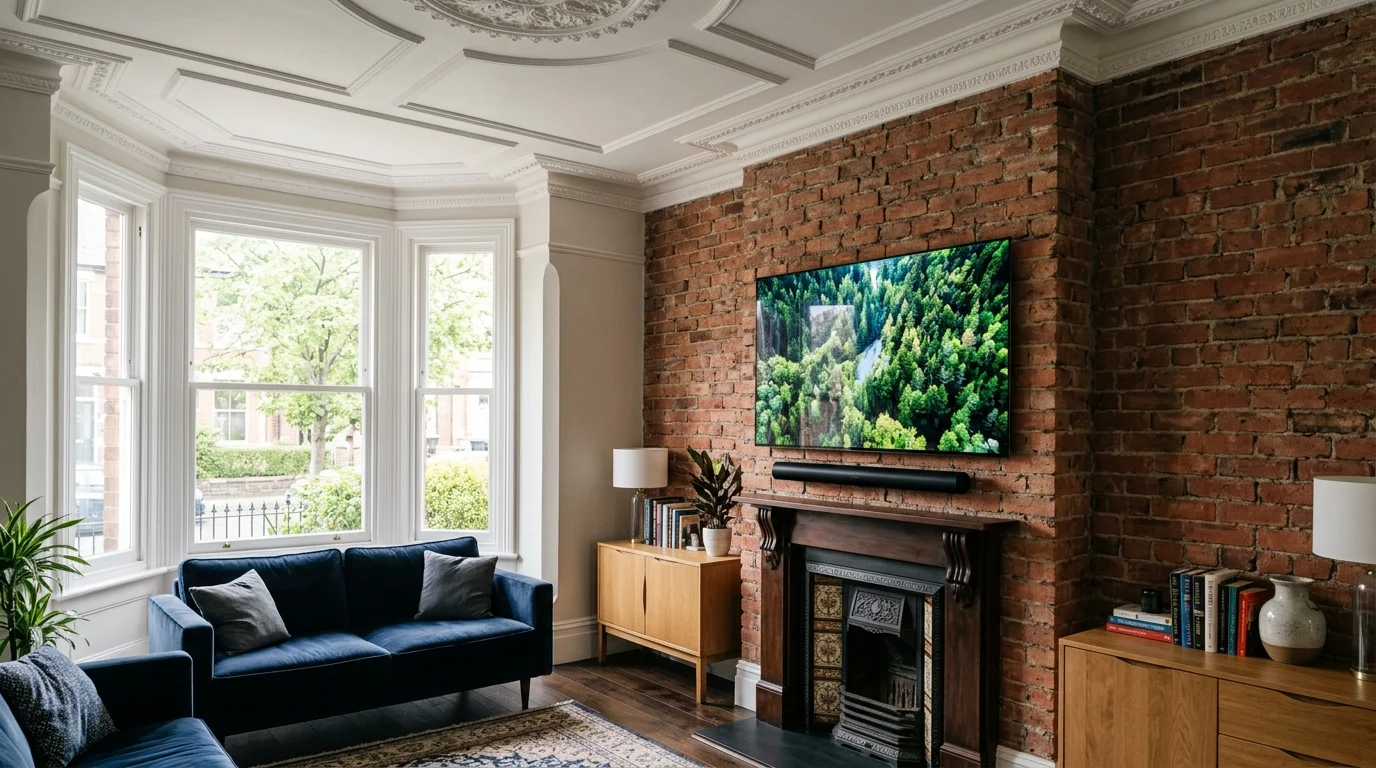 Professional TV Wall Mounting in Blaydon & Winlaton with In-Wall Cable Concealment