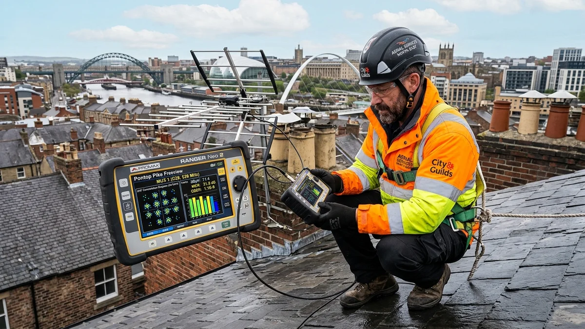 Fast TV aerial repairs in Newcastle