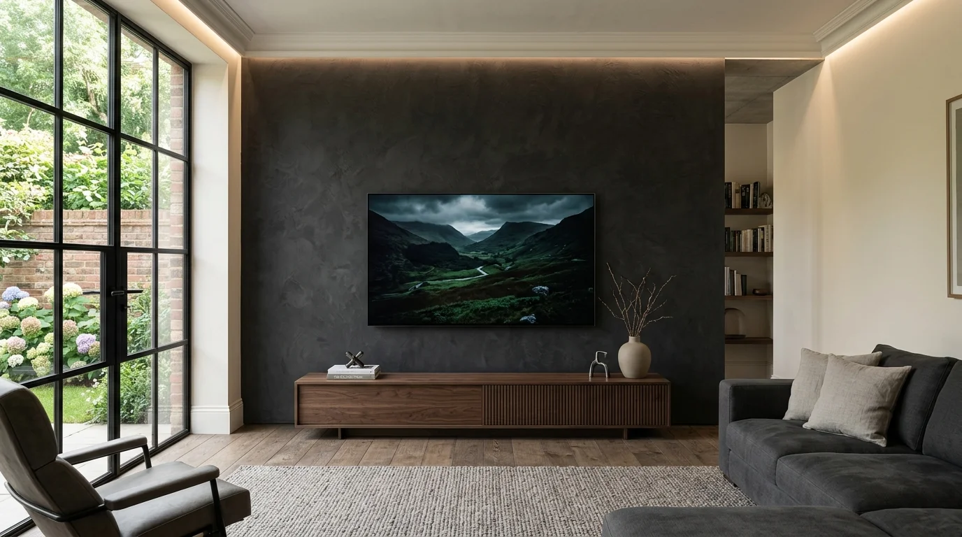 OLED vs QLED for Wall Mounting: Viewing Angles, Glare & Bracket Fit