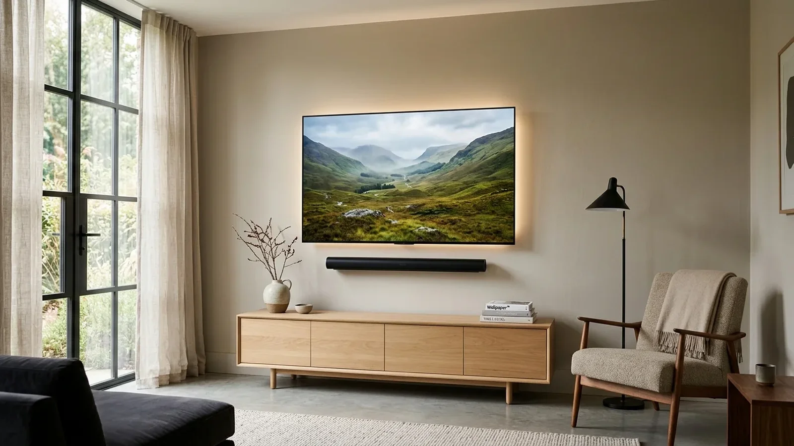 Professional TV wall mounting service in Pleasington Lancashire by Gary Pearce