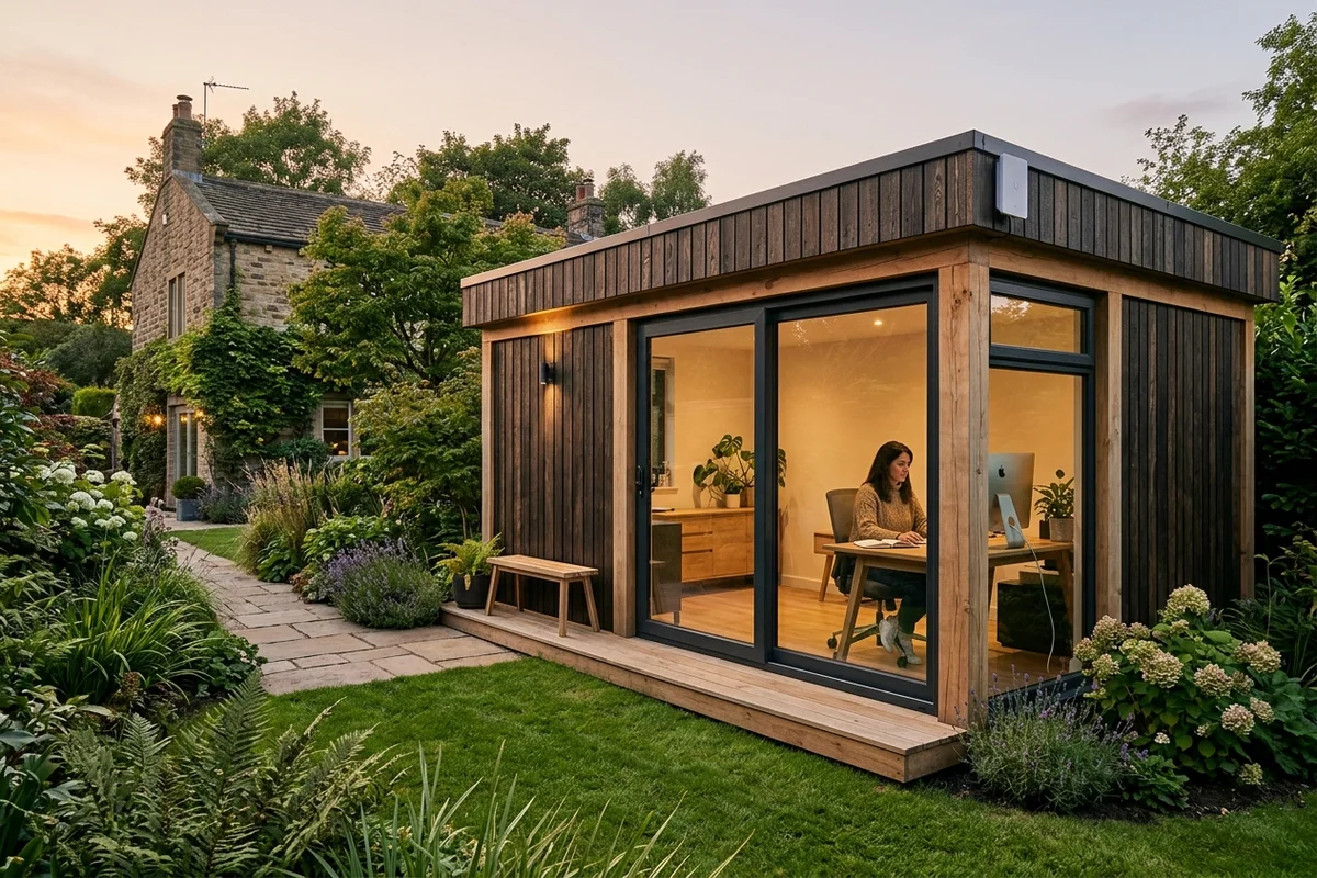 Starlink into office in garden Pudsey wireless bridge link in Farsley