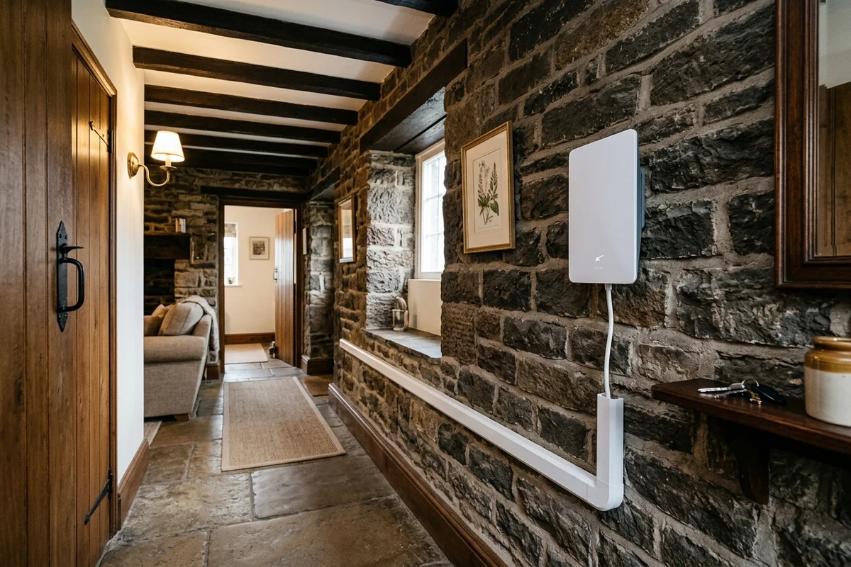 Starlink mesh Wi-Fi setup for Saddleworth homes