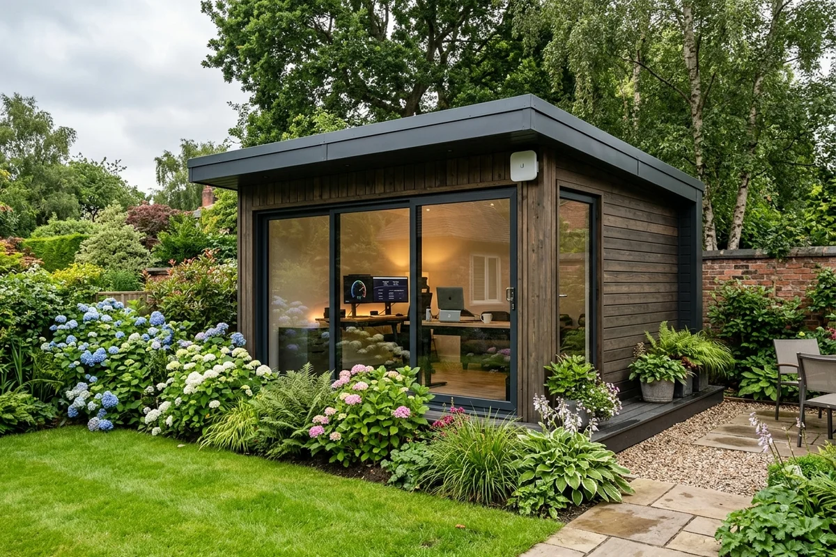 Starlink into office in garden Sale wireless bridge link in Brooklands