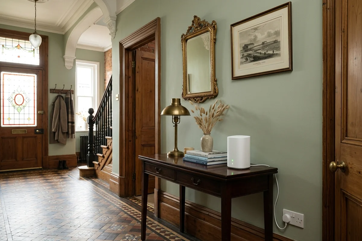 Starlink mesh Wi-Fi setup for Saltburn Victorian homes