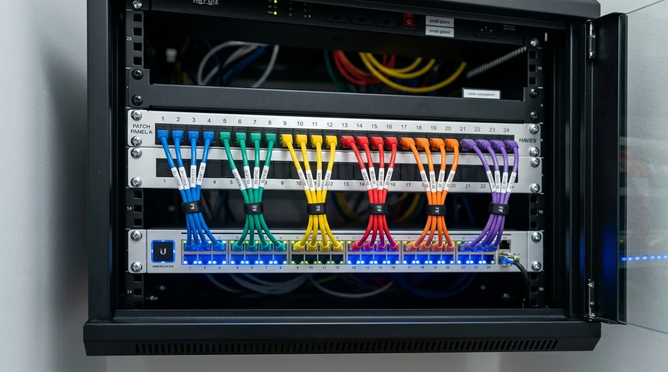 10GBASE-T Shielded Cat6a Structured Network Cabling