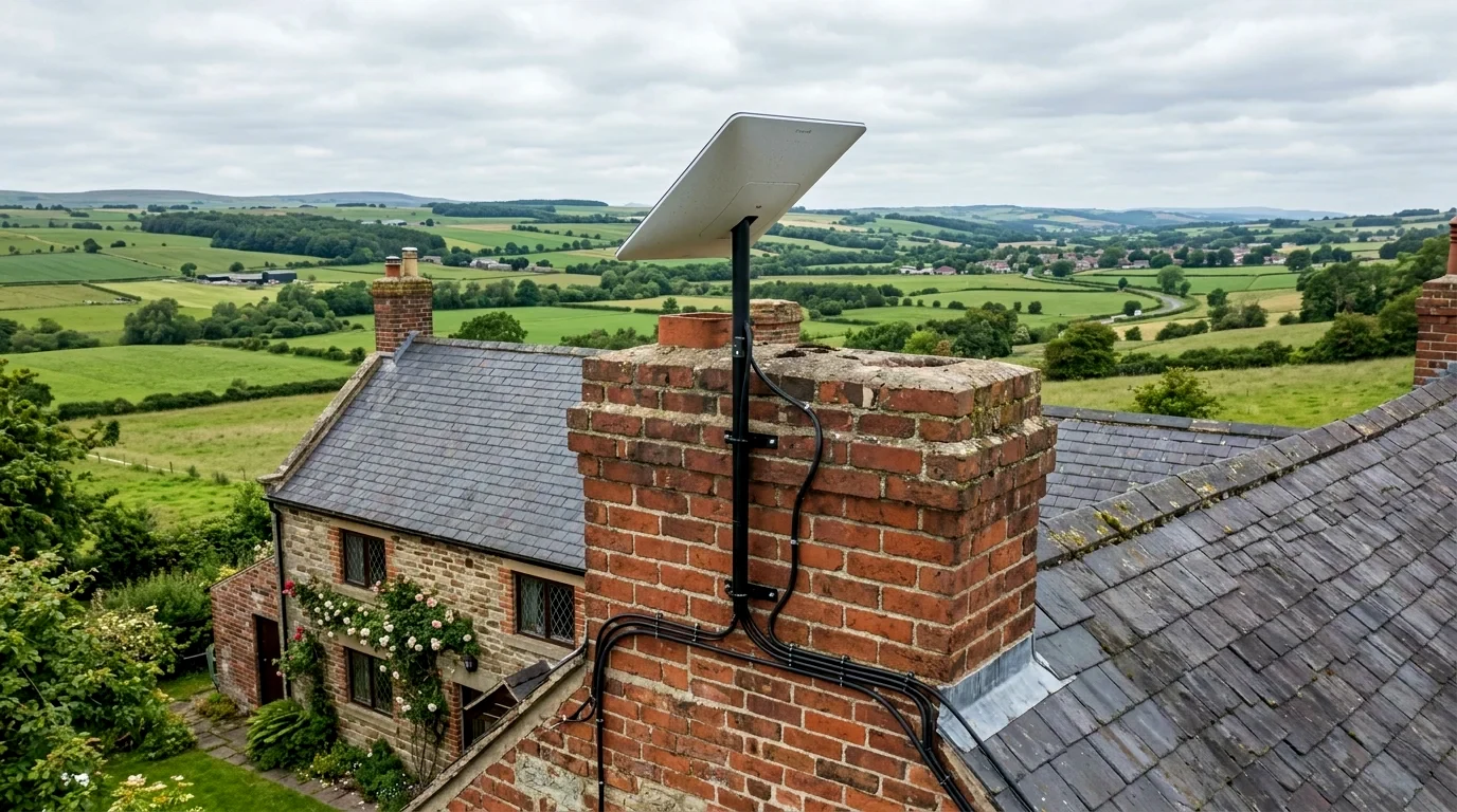 Starlink vs 4G/5G Home Broadband in Rural UK: Speeds, Latency & Caps