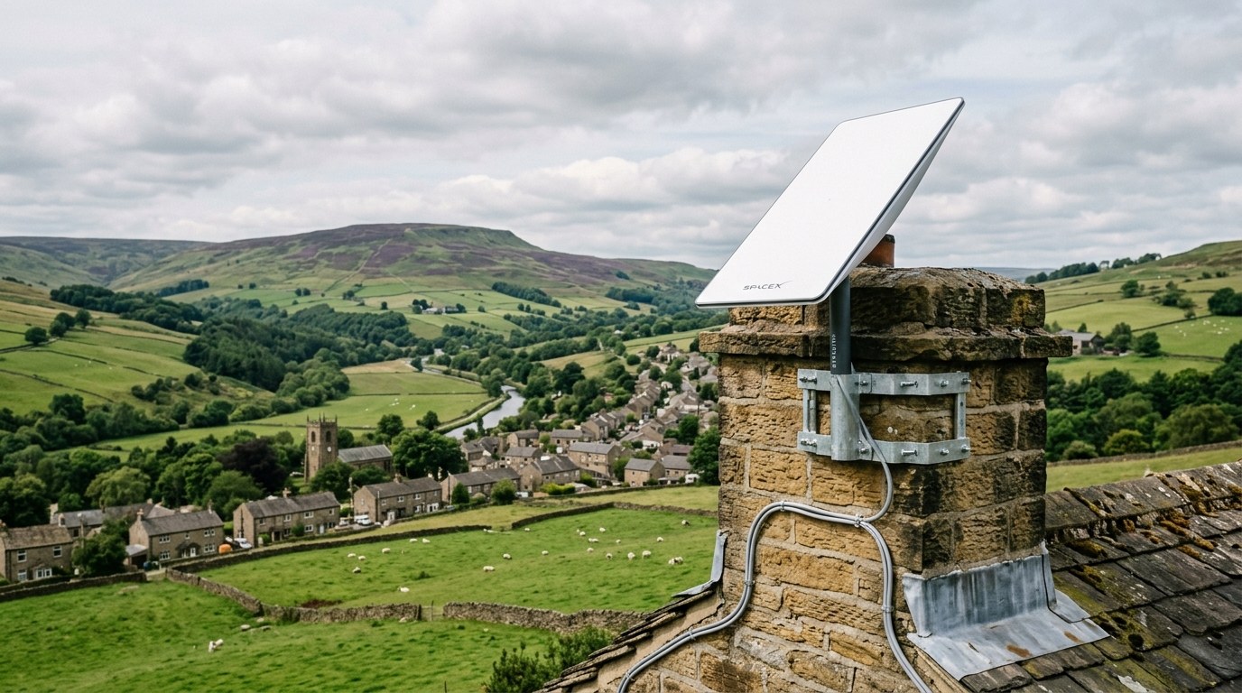 Starlink Installation Barnoldswick Weets Hill