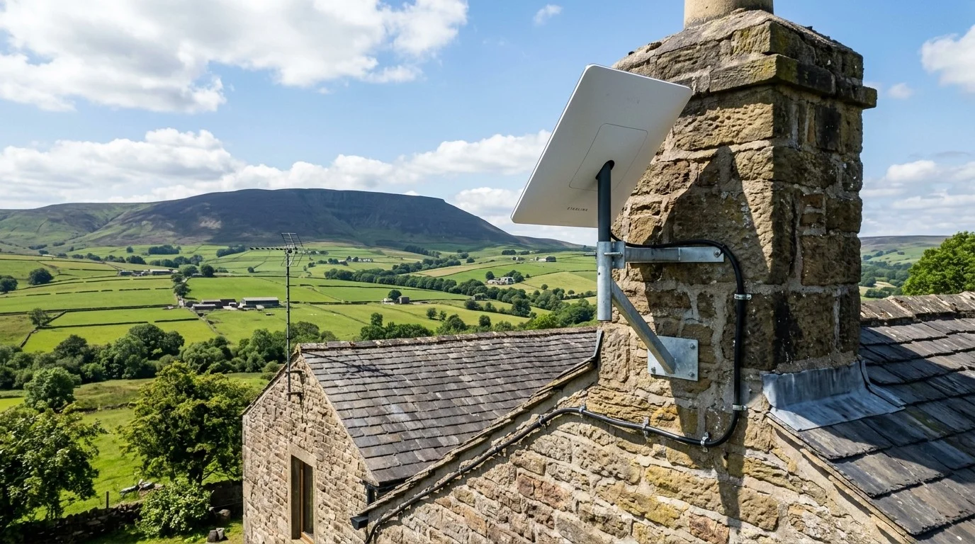 Starlink Installation Clitheroe Ribble Valley