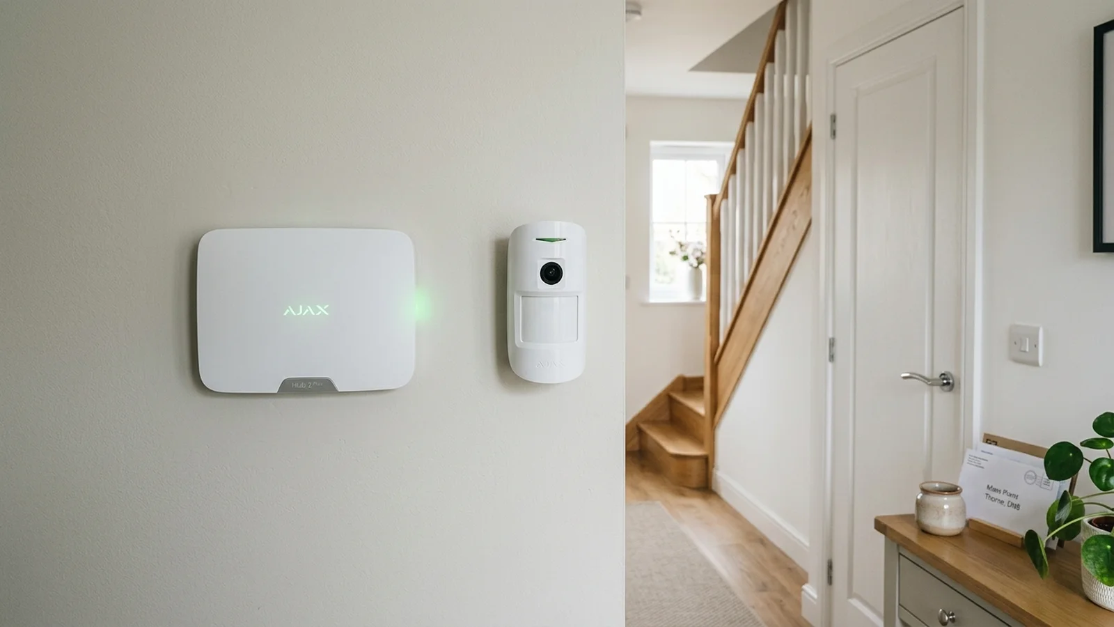 Ajax smart alarm installation in Thorne DN8