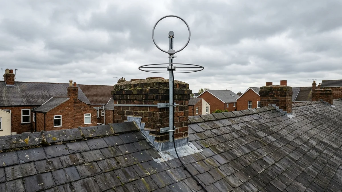 DAB and FM radio aerial installation in Dore