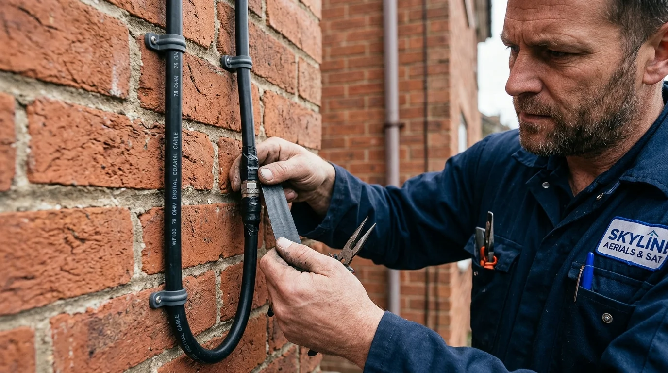 Fast TV aerial repairs in Dore