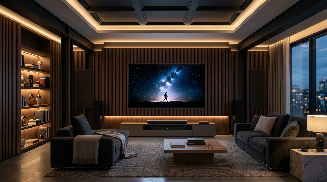 Ultra-thin OLED glass television display