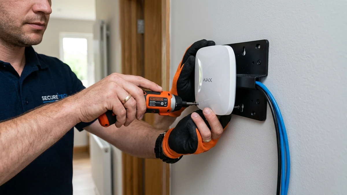 Ajax MotionCam motion detector with built-in camera providing photo on demand and 9-second intruder verification in Appleton