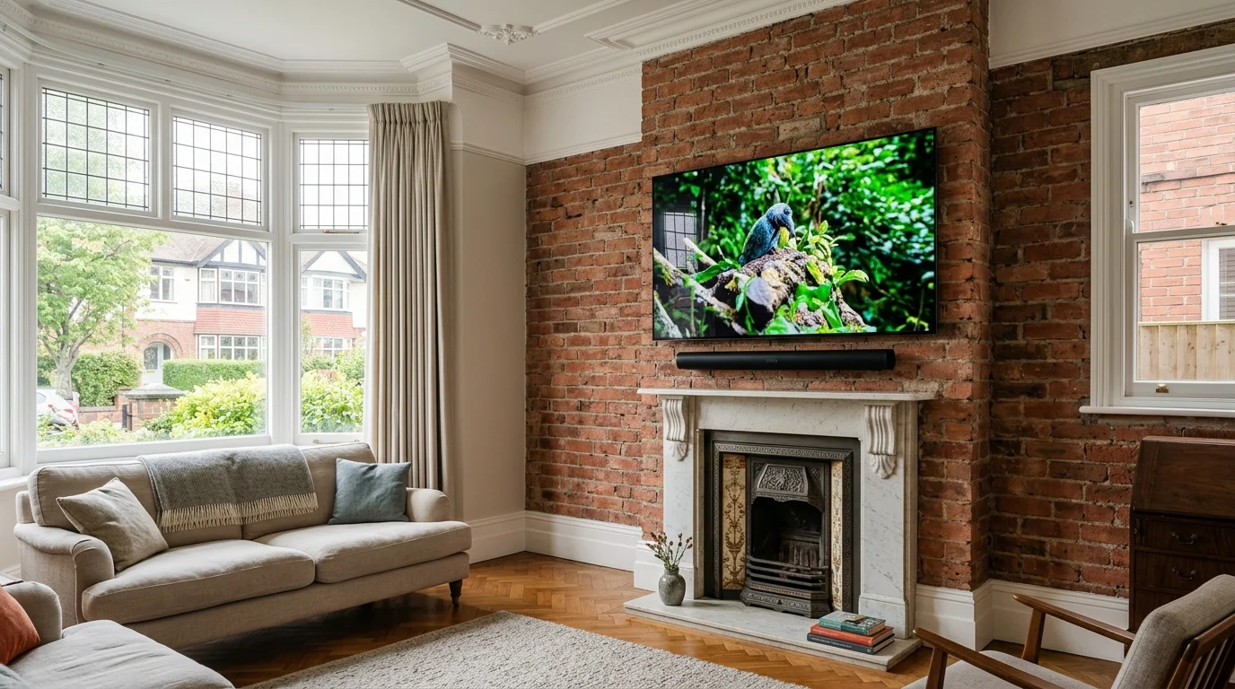 Professional TV Wall Mounting in Runcorn & Halton with In-Wall Cable Concealment