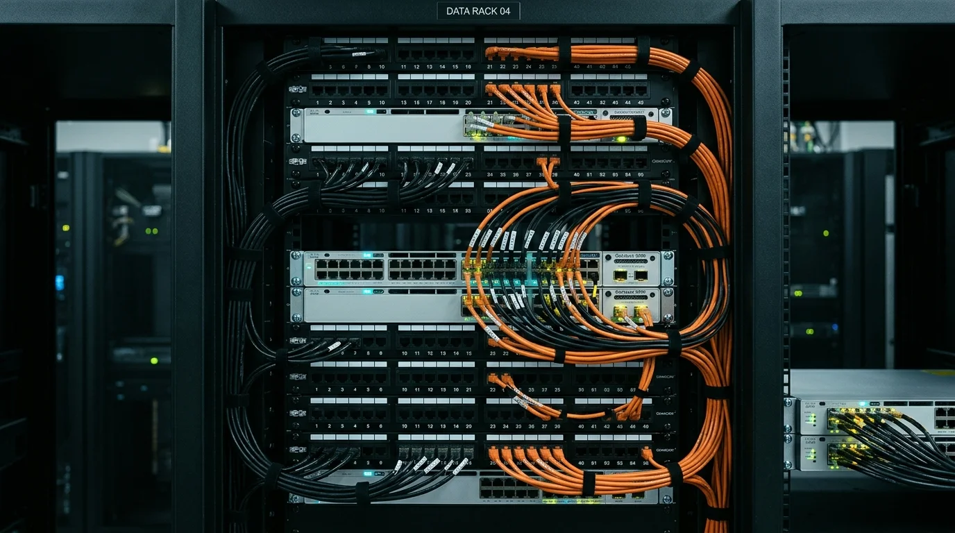Gary Pearce Enterprise Network Rack and Solid Cat6a Cabling Installation Standards