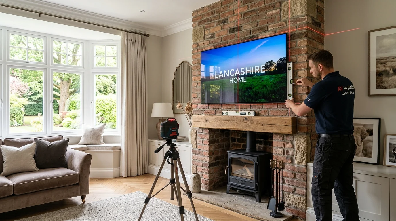Professional TV Wall Mounting in Hindley, Aspull & Platt Bridge with In-Wall Cable Concealment