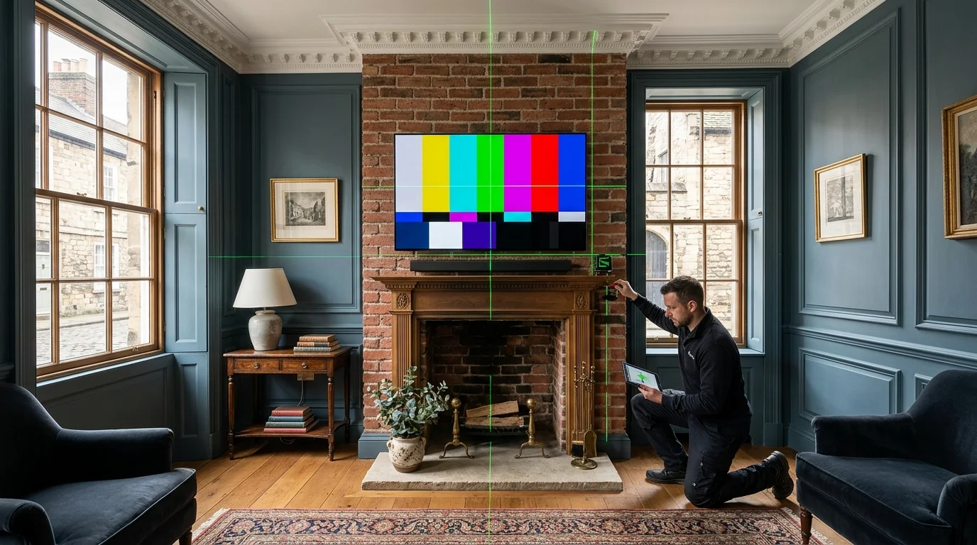 Professional TV Wall Mounting in Poppleton & Knapton with In-Wall Cable Concealment